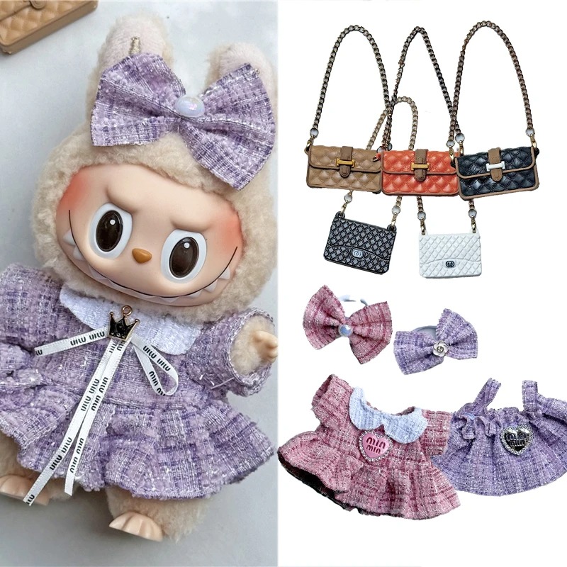Luxury Bags Trending - 15 17cm For Labubu Doll Adorable