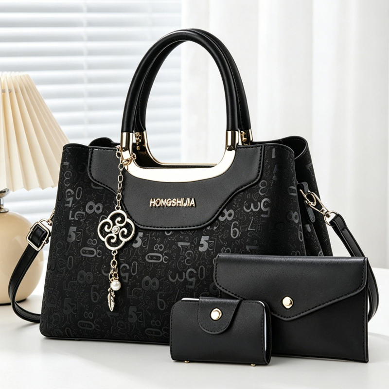 Luxury Bags & Leather Repair Of Atlanta Reviews - 3-piece Fashion Women's Handbag Set, Light