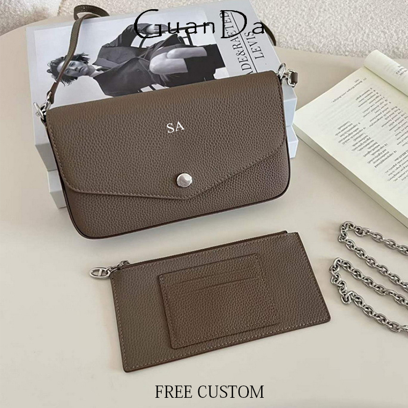 Luxury Bags Names - Luxury Woman Real Leather Shoulder Bag