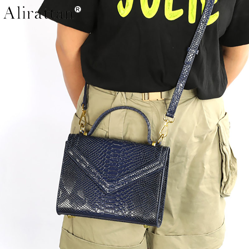 Luxury Bags In Dubai - Dubai Women New Snake Pattern PU