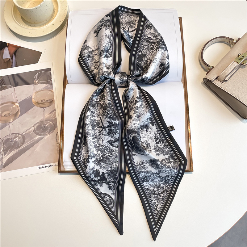 Luxury Bags Trending - Luxury Long Neckerchief Skinny Hair Bands