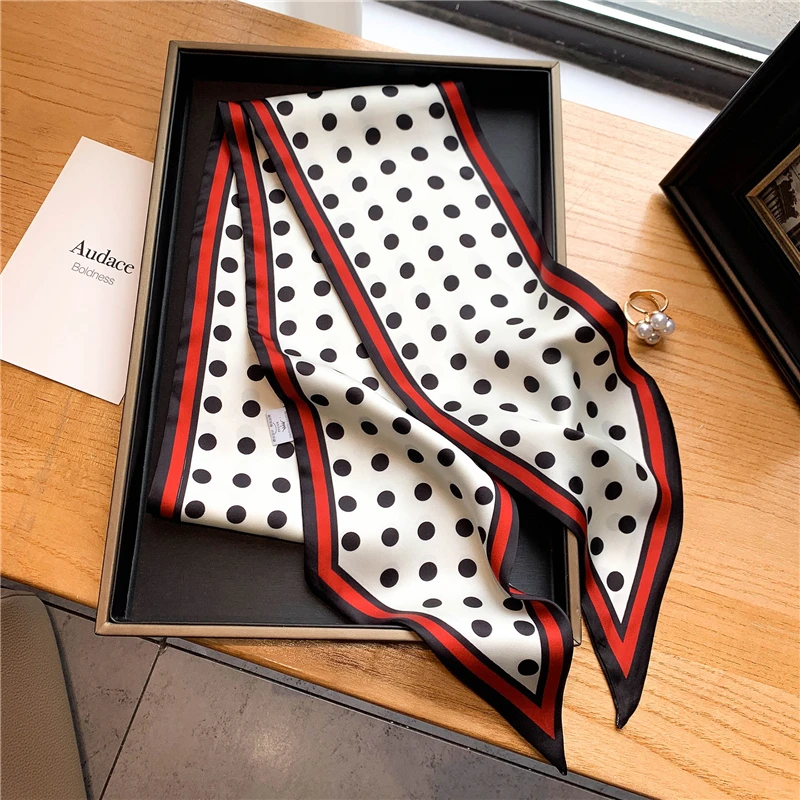 Luxury Bags Trending - Luxury Long Silk Scarf Female Animal