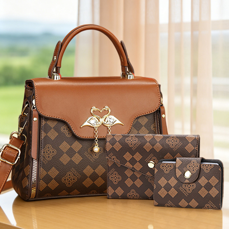 Luxury Bags & Leather Repair Of Atlanta Reviews - 3-piece women's bag set, light luxury