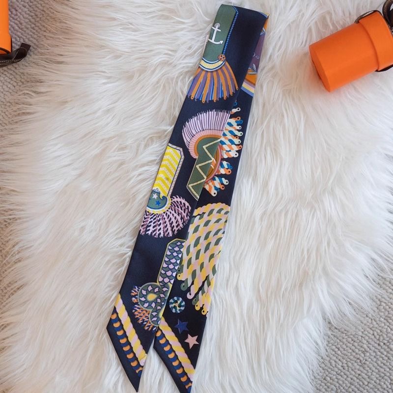 Luxury Bags Hermes - Luxury Long Scarf with Epaulet Design