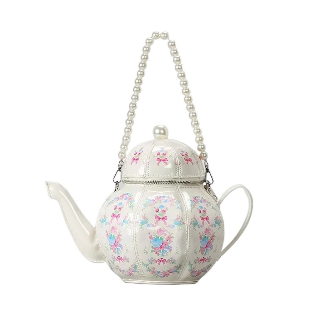Luxury Bags For Kids - New PU Leather Teapot Design Handbags
