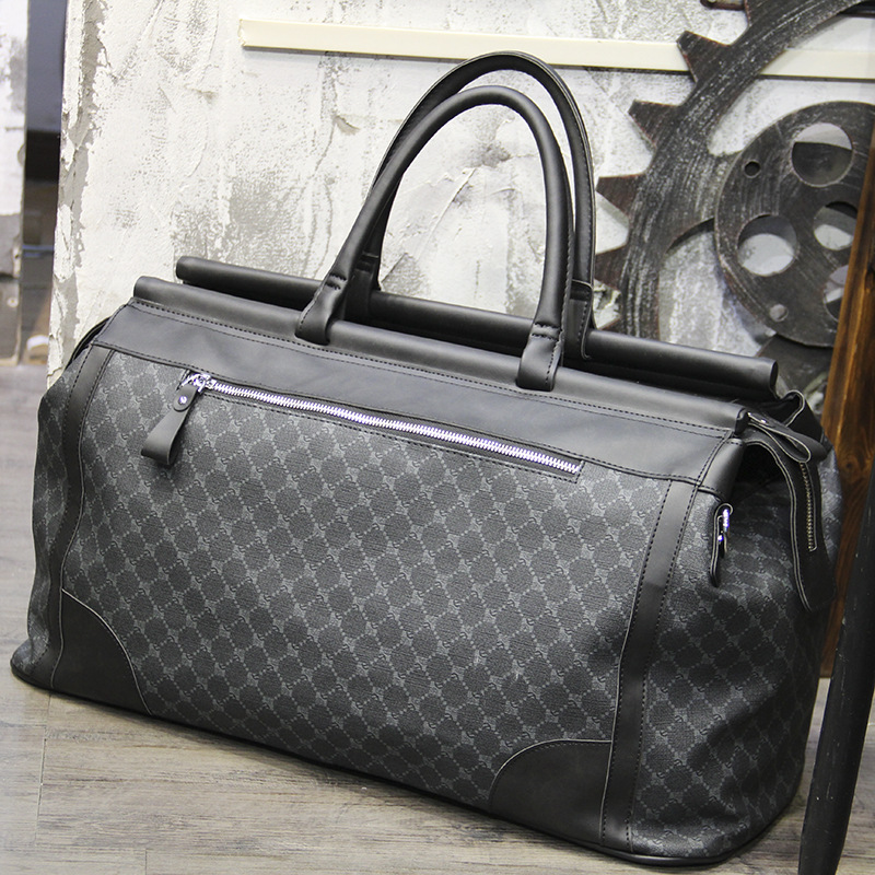 Fashion Plaid Travel Bag Men H - огляд і ціна Luxury Bags Luggage