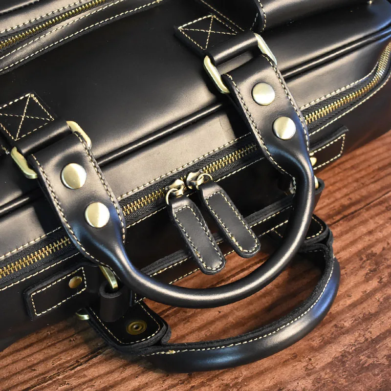 Vintage Men's Black Shoulder B - огляд і ціна Luxury Bags Luggage