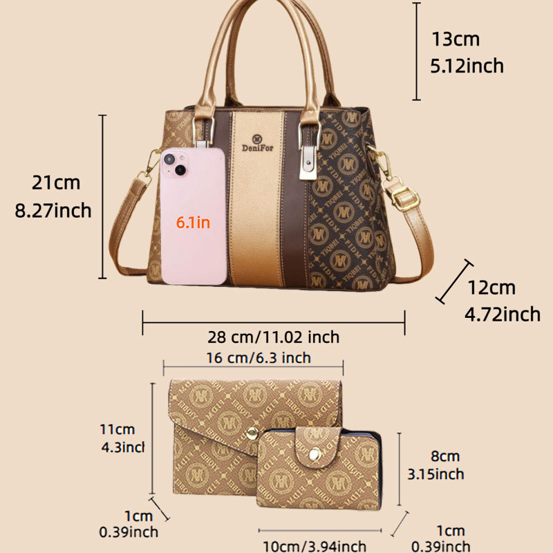3-piece set of women's handbag - огляд і ціна Luxury Bags & Leather Repair Of Atlanta Reviews
