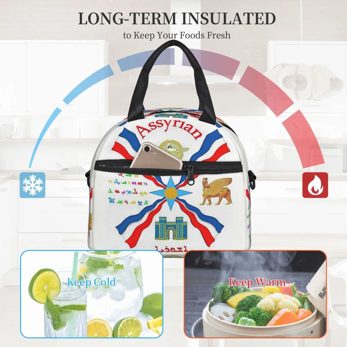 Luxury Assyrian Suryoyo Flag I - огляд і ціна Luxury Bags For Kids